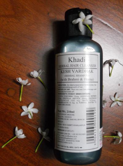 Khadi Herbal Hair Cleanser Kesh Vardhak Herbal Shampoo Review
