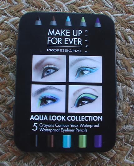 Make Up For Ever Aqua Look Collection 5 Waterproof Eyeliner Pencils