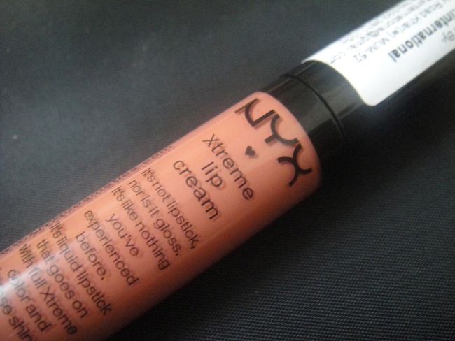 NYX Xtreme Lip Cream in Buttery Nude Review