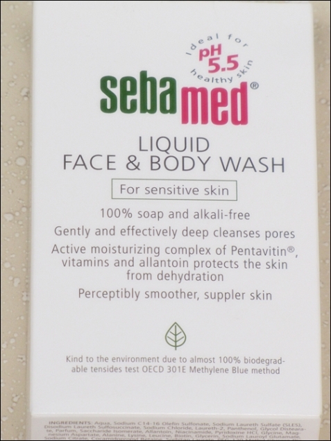 Sebamed Liquid Face and Body Wash