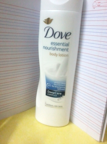 dove essential nourishment body lotion