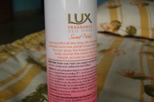 Lux Fragrance Deo Spray Sweet Petals