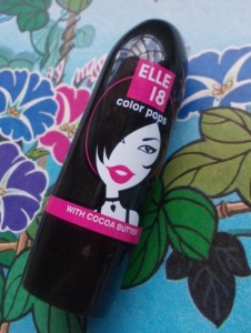 Elle 18 Color Pops Lipstick Roasty Red Review