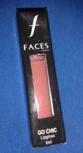 Faces Go Chic Lip Gloss in Rose Petal Review