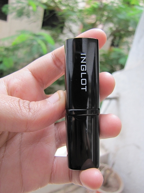 Inglot Lipstick in shade #218 Review