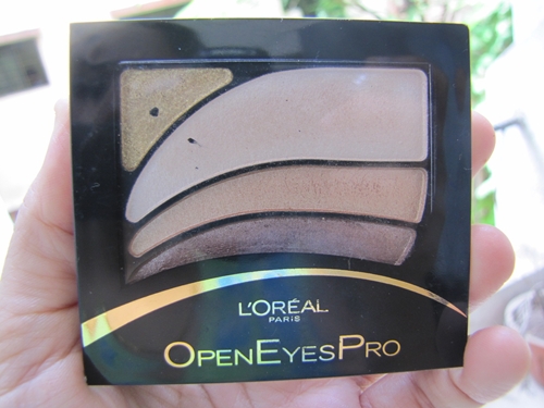L'Oreal Paris Open Eyes Pro Eyeshadow in Beige Harmony Review