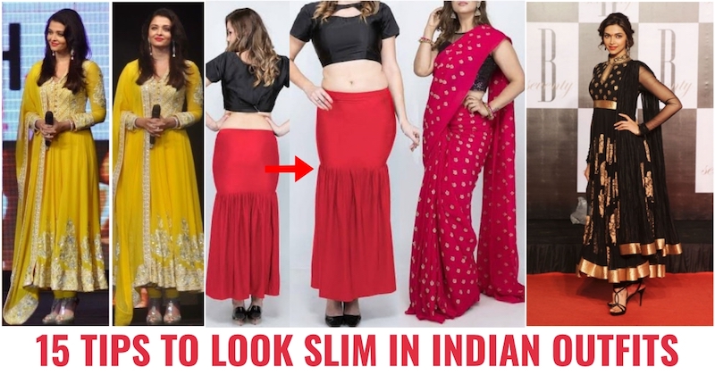 Slim in Indian outfits