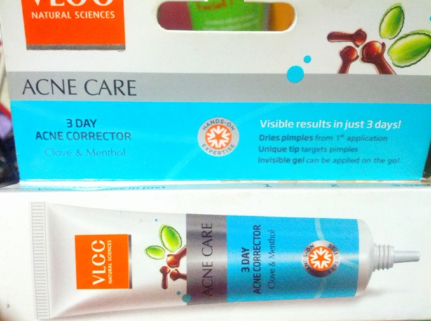 VLCC 3 Day Acne Corrector Review