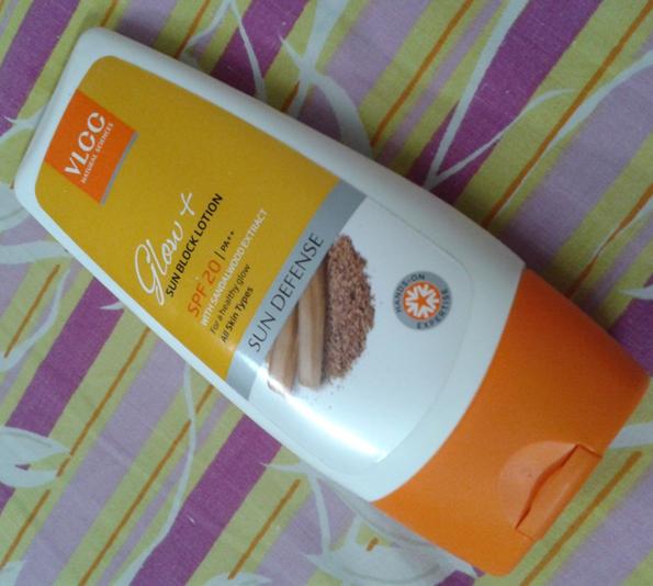 VLCC Glow Sunblock Lotion with SPF 20 Review