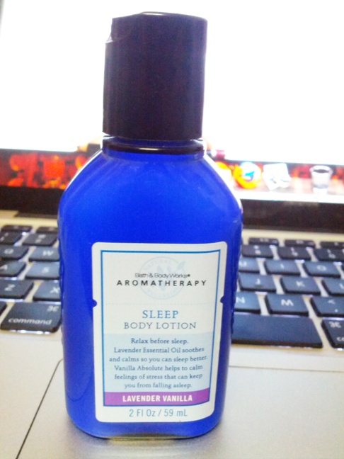 Bath and Body Works Aromatherapy Sleep Body Lotion Lavender Vanilla