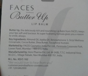 Butter Up Lip Balm 1
