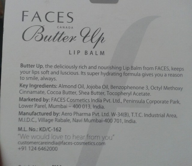 Butter Up Lip Balm 1
