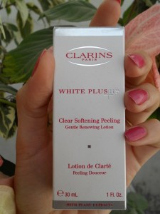 Clarins White Plus Clear Softening Peeling Gentle Renewing Lotion