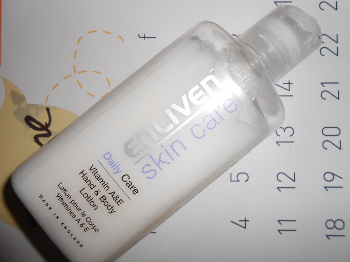 Enliven Daily Care Vitamin A and E Hand and Body Lotion Review