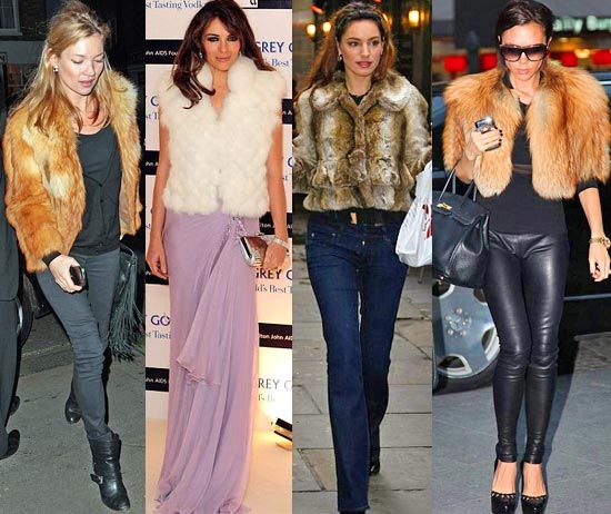 Fur Fashion celebrity