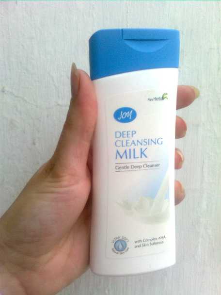 Joy Deep Cleansing Milk Gentle Deep Cleanser Review