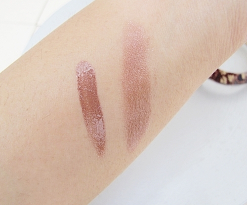 Miss Claire Hi Tech Lip Polish in 212 -- Swatches 1
