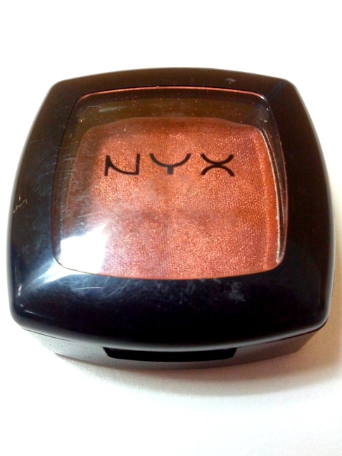 NYX Single Eyeshadow in Copper Review