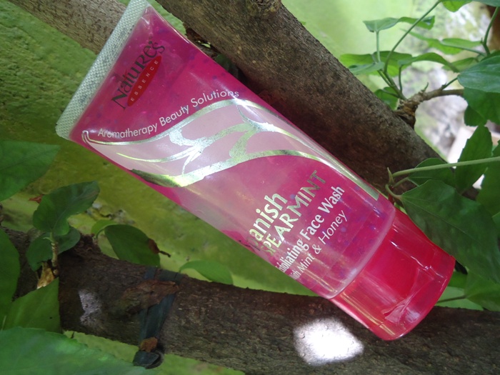 Nature's Essence Spanish Spearmint Exfoliating Face Wash Review