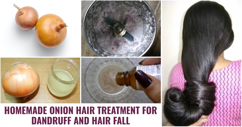 Onion hair treatment