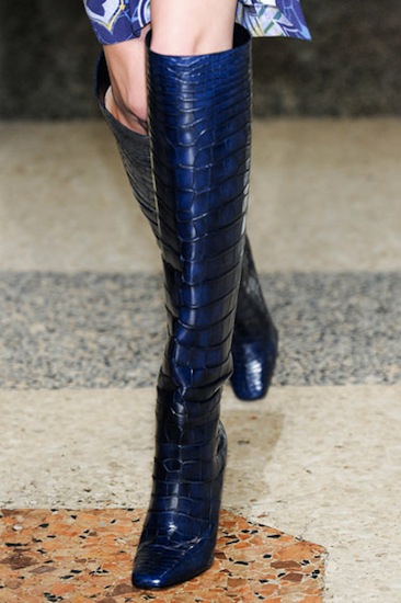 Pucci knee high boots