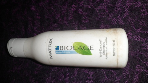 matrix biolage anti-dandruff shampoo
