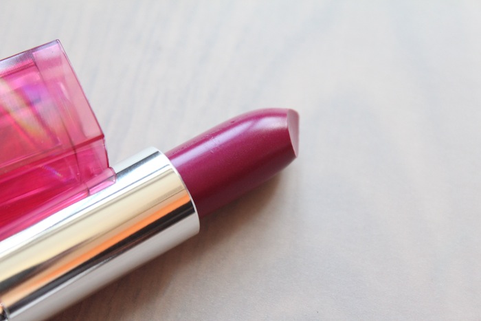 Maybelline fuchsia Crystal lipstick review