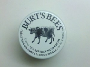 Burt's Bees Almond Milk Beeswax Hand Cream Review
