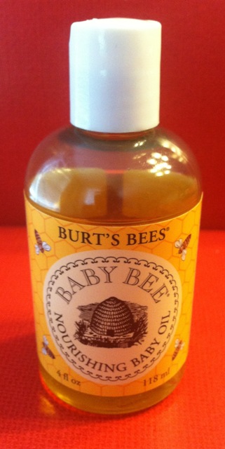 Burts bees baby oil