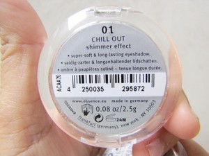 Essence Eyeshadow 01 Chill Out