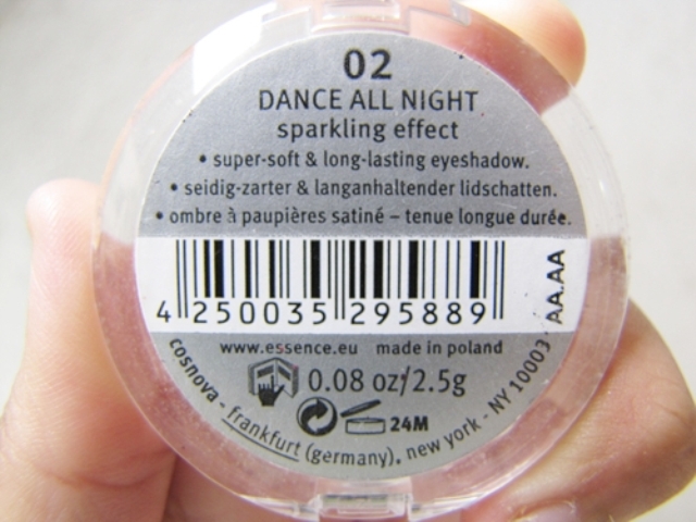 Essence Eyeshadow 02 Dance All Night