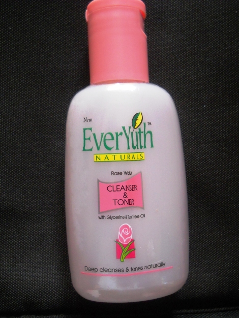 Everyuth Naturals Rose Water Cleanser and Toner