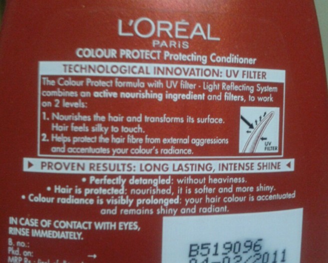 L'Oreal Paris Color Protect Protecting Conditioner Review