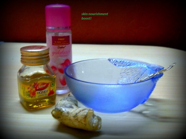 How To Make Ginger Infused Skin Nourishment Pack DIY