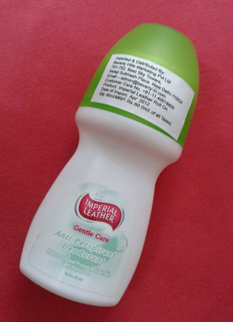 Imperial Leather Gentle Care Anti Perspirant Deodorant Review