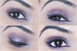 Jordana Eyeshadow Pencil in Vivid Lilies 15 - Look