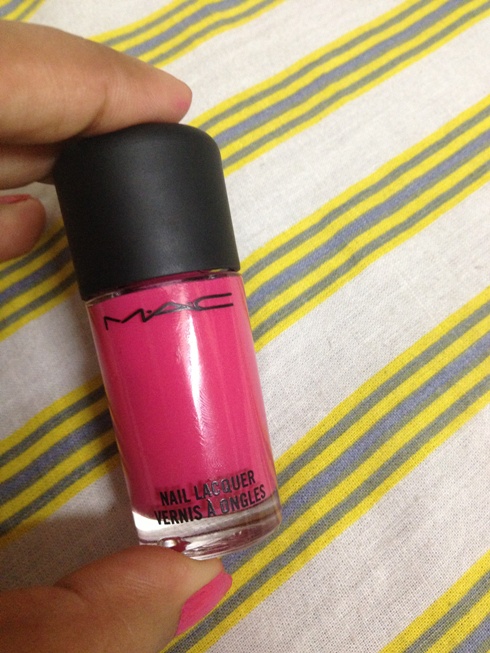 MAC Nail Lacquer Steamy Review