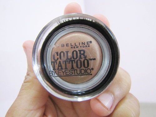 Maybelline Color Tattoo 24 Hour Eyeshadow Bad To The Bronze Review