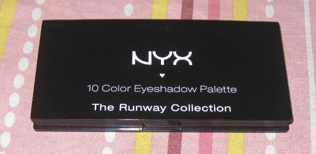 NYX 10 color eyeshadow palette