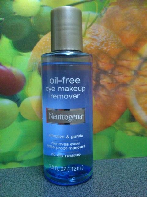 Nuetrogena oil free makeup remover