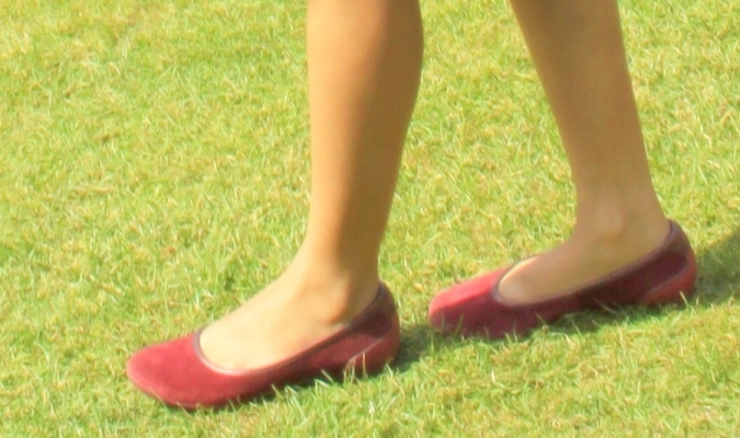 Red Flat Shoes
