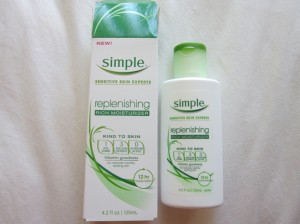 Simple Replenishing Rich Moisturizer Review