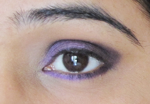 Smokey Purple Eye Makeup Tutorial 10