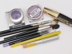 Smokey Purple Eye Makeup Tutorial Products