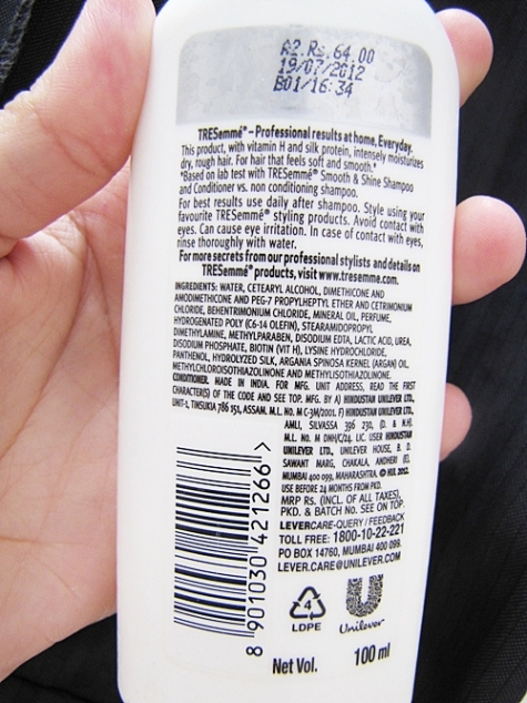Tresemme Smooth and Shine Conditioner 3