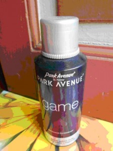 Park Avenue game freshness deodorant