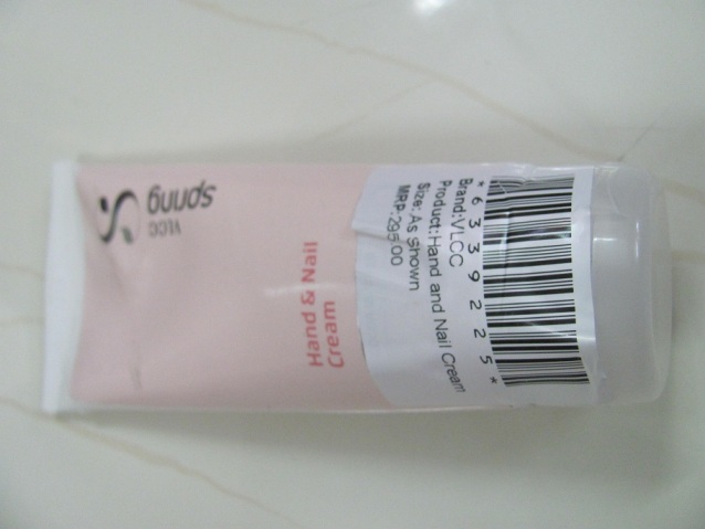 VLCC Spring Hand and Nail Cream Review