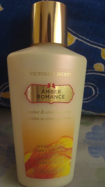 Victoria secrets amber romance hydrating body lotion