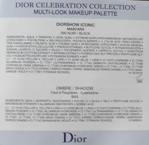 Dior Palette