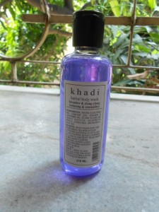 khadi herbal body wash lavender & ylang ylang